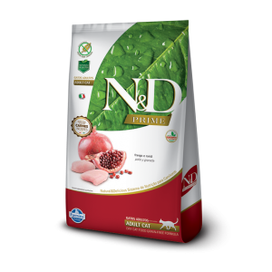 N&D FELINE ADULT POLLO Y GRANADA 7,5 KG