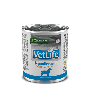 LATA VET LIFE DOG HYPOALLERGENIC PESCADO 300G