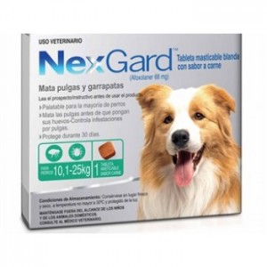 NEXGARD 10,1 A 25 KG