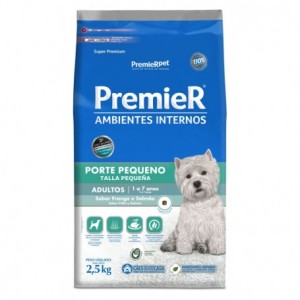 PREMIER ADULTO RAZA PEQUEÑA POLLO Y SALMÓN 2.5KG
