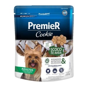 PREMIER COOKIE ADULT COCO Y AVENA 250GR