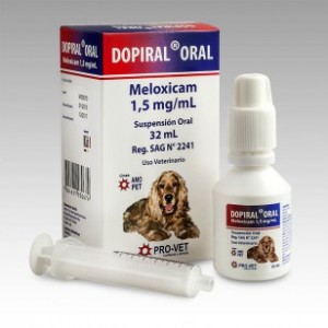 Dopiral oral meloxicam 1,5 mg/ml