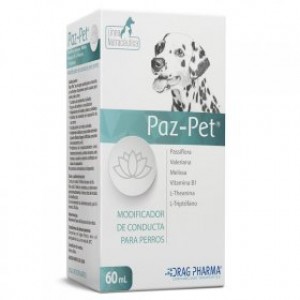 PAZ PET 60 ML - TRANQUILIZANTE NATURAL PARA PERROS