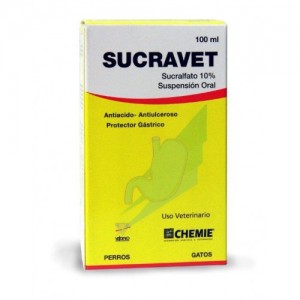 SUCRAVET - ANTIACIDO - PROTECTOR GASTRICO 100 ML