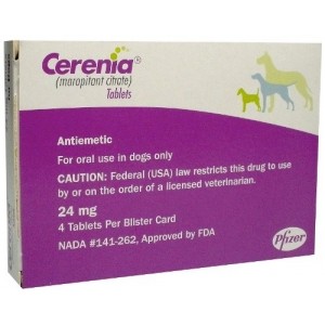 CERENIA 24 MG - 4 COMPRIMIDOS
