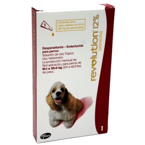 REVOLUTION ANTIPARASITARIO 10,1 A 20 KG