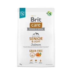 Brit Care Alimento Para Perro Salmón Light Grain-Free Senior 